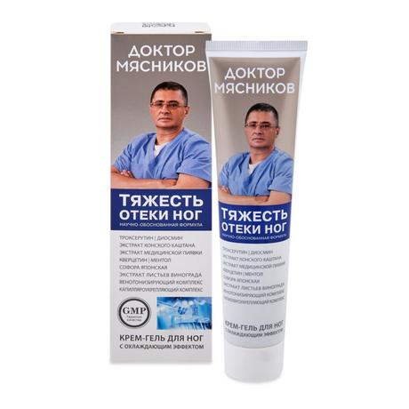 Фото Доктор Мясников Тяжесть и отеки ног крем-гель для ног 125 мл, 1 шт.