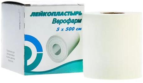 Фото Лейкопластырь рулонный, 5 х 500 см