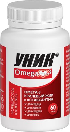 Фото Омега-3 Крилевый жир, капсулы, 60 шт.