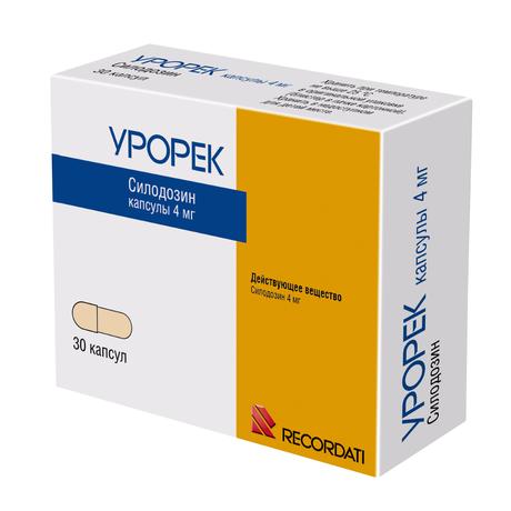 Фото Урорек, капсулы 4 мг, 30 шт.