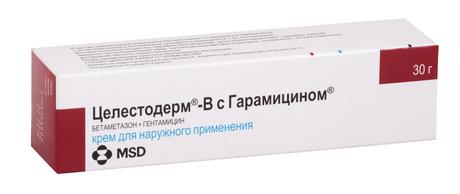 Фото Целестодерм В с гарамицином, крем 30 г