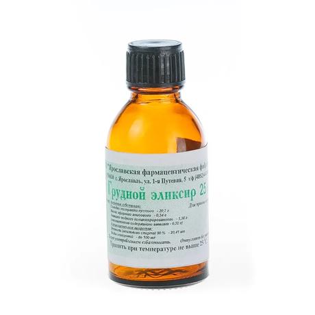 Фото Грудной эликсир, флакон 25 мл (Ярославская фармацевтическая фабрика)