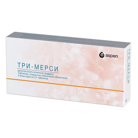 Фото Три-Мерси, таблетки, 63 шт.