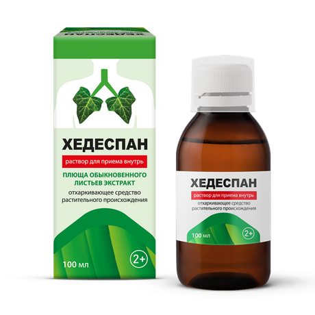 Фото Хедеспан, раствор для приема внутрь, 100 мл