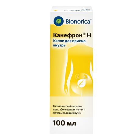 Фото Канефрон Н, раствор для внутреннего применения 100 мл