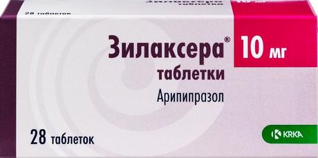 Фото Зилаксера, таблетки 10 мг, 28 шт.