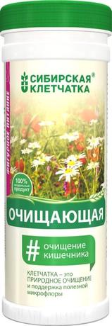 Фото Сибирская клетчатка очищающая 170 гр