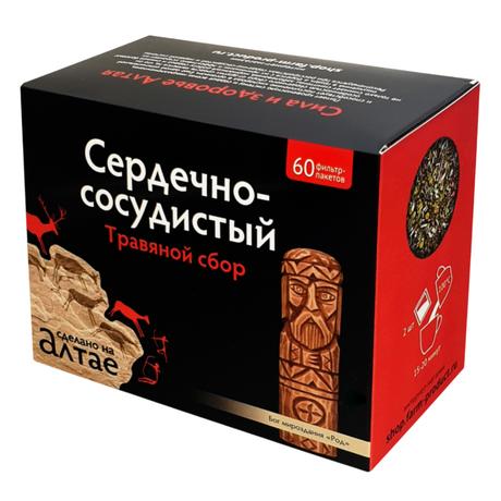Фото Сбор травяной Сердечно-сосудистый, фильтр-пакеты 1.5 г, 60 шт.