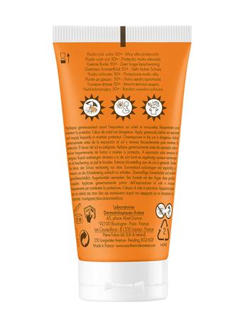 Фото Avene, солнцезащитный тонирующий флюид SPF 50+, 50 мл