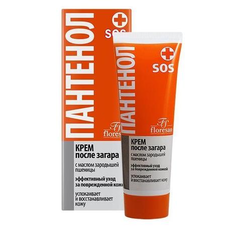 Фото Флоресан Пантенол, крем после загара SOS ,туба 75 мл