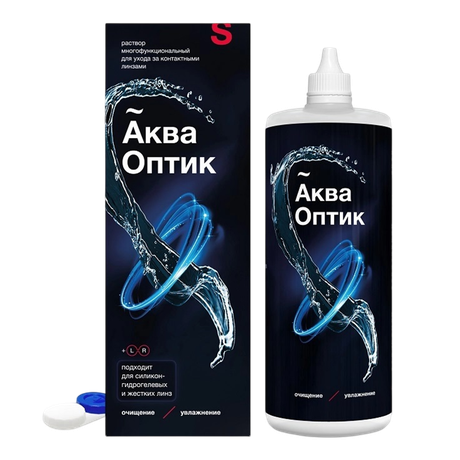 Фото АкваОптик, раствор для линз, 450 мл