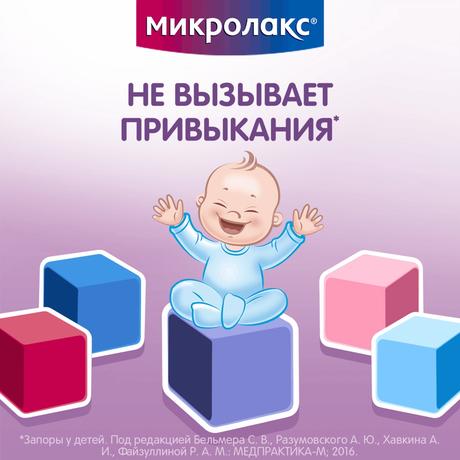 Фото Микролакс, раствор для ректального введения для детей (микроклизмы) 5 мл, 12 шт.