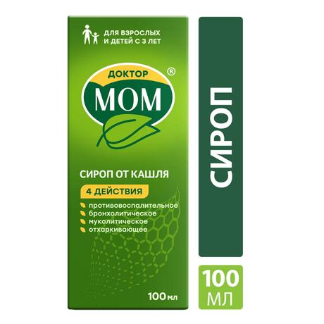 Фото Доктор МОМ, сироп 100 мл, 1 шт.