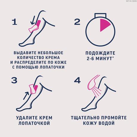 Фото Veet Expert, крем для депиляции для всех типов кожи 100 мл