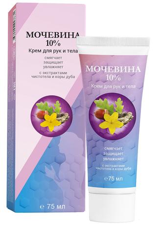Фото Крем для рук и тела с мочевиной Простой рецепт 10% 75 мл
