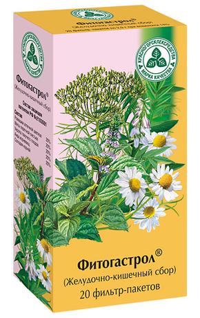 Фото Сбор Фитогастрол (Желудочно-кишечный), пакетики 2 г, 20 шт.