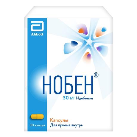 Фото Нобен, капсулы 30 мг, 30 шт.