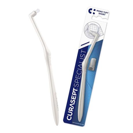 Фото Curasept Specialist MONO TUFT SHORT Зубная щетка монопучок (6мм) мягкая, 1 шт.