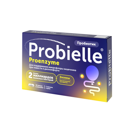 Фото Пробиэль Проэнзим капсулы, 10 шт.
