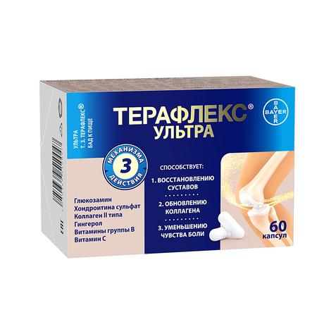 Фото Терафлекс Ультра, капсулы, 60 шт.