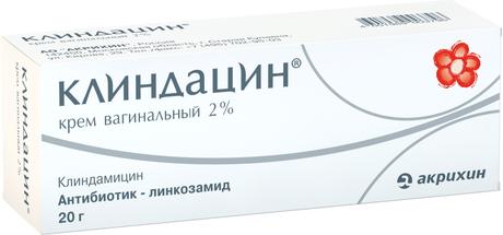 Alt Img Клиндацин, крем вагинальный 2%, 20 г