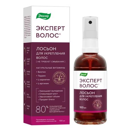 Фото Эксперт волос, лосьон для укрепления волос, 100 мл