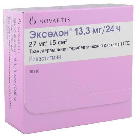 Фото Экселон, трансдермальная терапевтическая система 13,3 мг/сут, 30 шт.