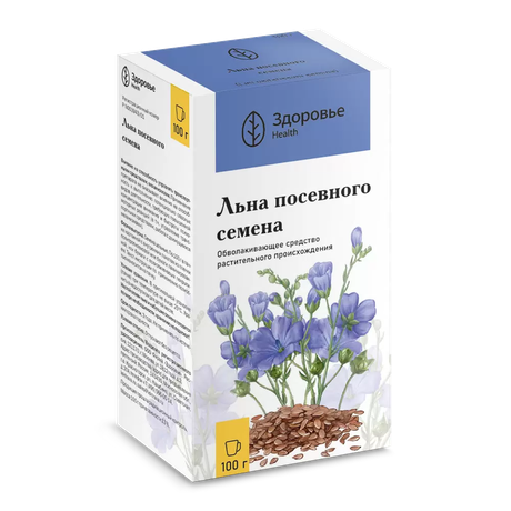Фото Льна посевного семена, пакет 100 г