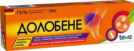 Фото Долобене, гель 90 г, 1 шт.