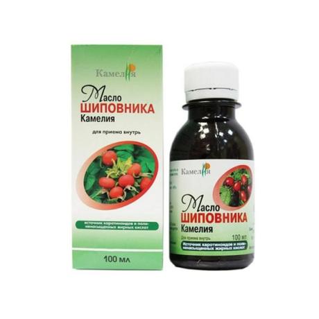 Фото Масло шиповника Камелия, 100 мл