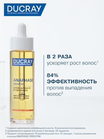 Фото Ducray Creastim, лосьон против выпадения волос, 60 мл
