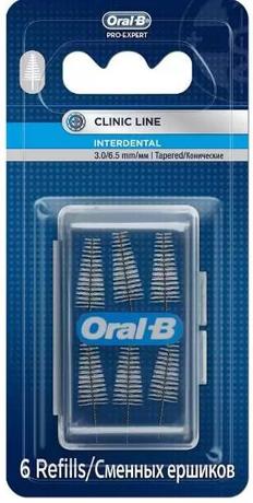 Фото ORAL-B, ершики для межзубной щетки конические, 6 шт.