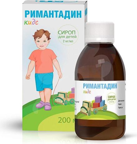 Фото Римантадин Кидс, сироп для детей 2 мг/мл, 200 мл