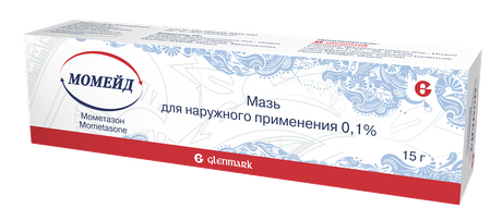 Фото Момейд-С, мазь для наружного применения 0,1%+5%, 15 г