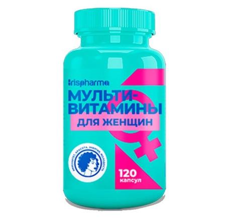 Фото Irispharma Мультивитамины для Женщин капсулы 670 мг №120
