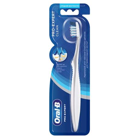 Фото ORAL-B Зубная щетка Pro-Expert Clean 35 средняя, 1 шт.