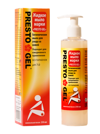 Фото Престогель, мыло жидкое при геморрое, 250 мл