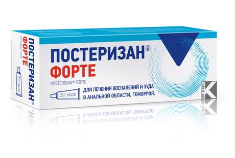 Фото Постеризан форте, мазь, 25 г (с аппликатором)