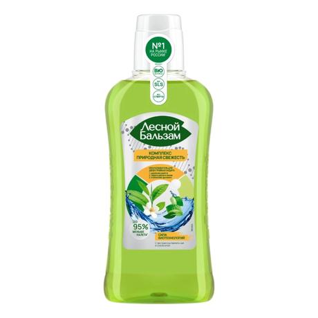 Фото Лесной бальзам Природная Свежесть, ополаскиватель для полости рта (отвар трав), 400 мл