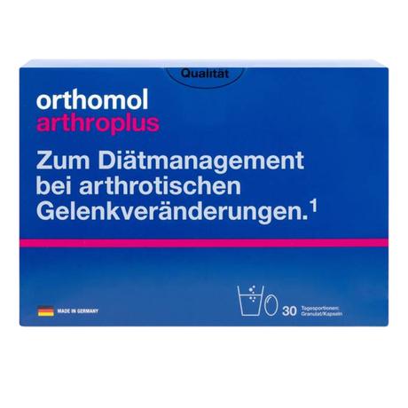 Фото Ортомоль Артро Плюс, порошок + капсулы на 30 дней, 30 шт.