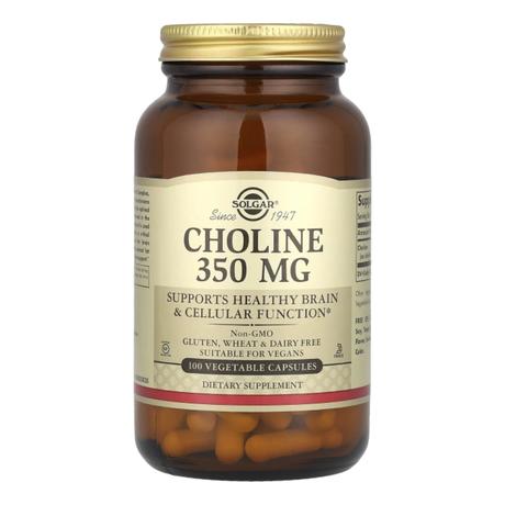 Фото Солгар Холин, капсулы 350 мг, 100 шт.