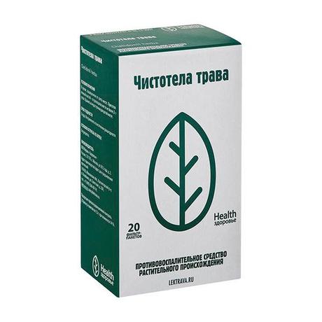 Фото Чистотела трава, фильтр-пакет 1,5 г, 20 шт.