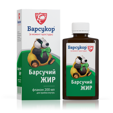 Фото Барсукор Барсучий жир, 200 мл