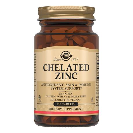 Фото Солгар Хелат Цинка, таблетки, 100 шт.