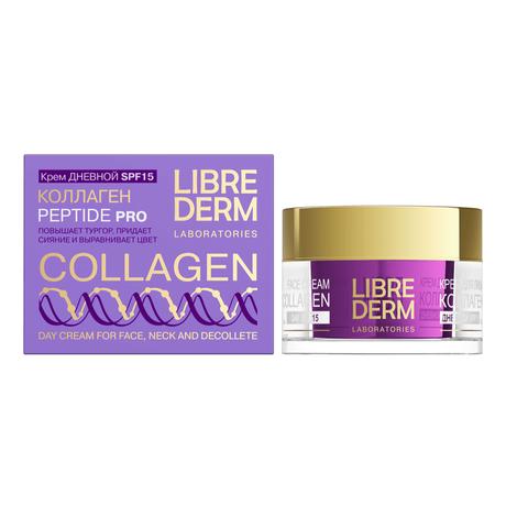 Фото Либридерм Дневной крем Коллаген SPF15 для восстановления сияния и ровного цвета кожи, 50 мл