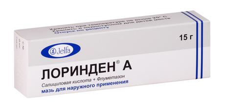 Фото Лоринден А, мазь 15 г, 1 шт.