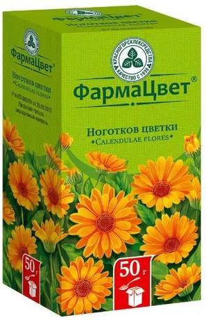 Фото Ноготков цветки (календула), 50 г