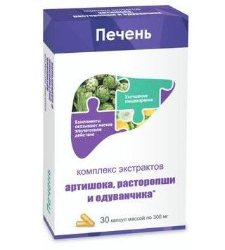 Фото Артишок Премиум Комплекс артишока, расторопши и одуванчика, капсулы, 30 шт.