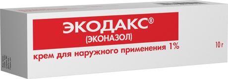 Фото Экодакс, крем 1%, 10 г