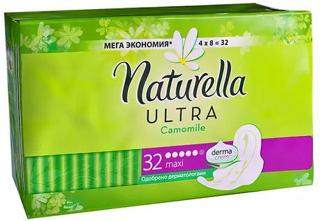 Фото Naturella Ultra Camomile Maxi, прокладки, 32 шт.